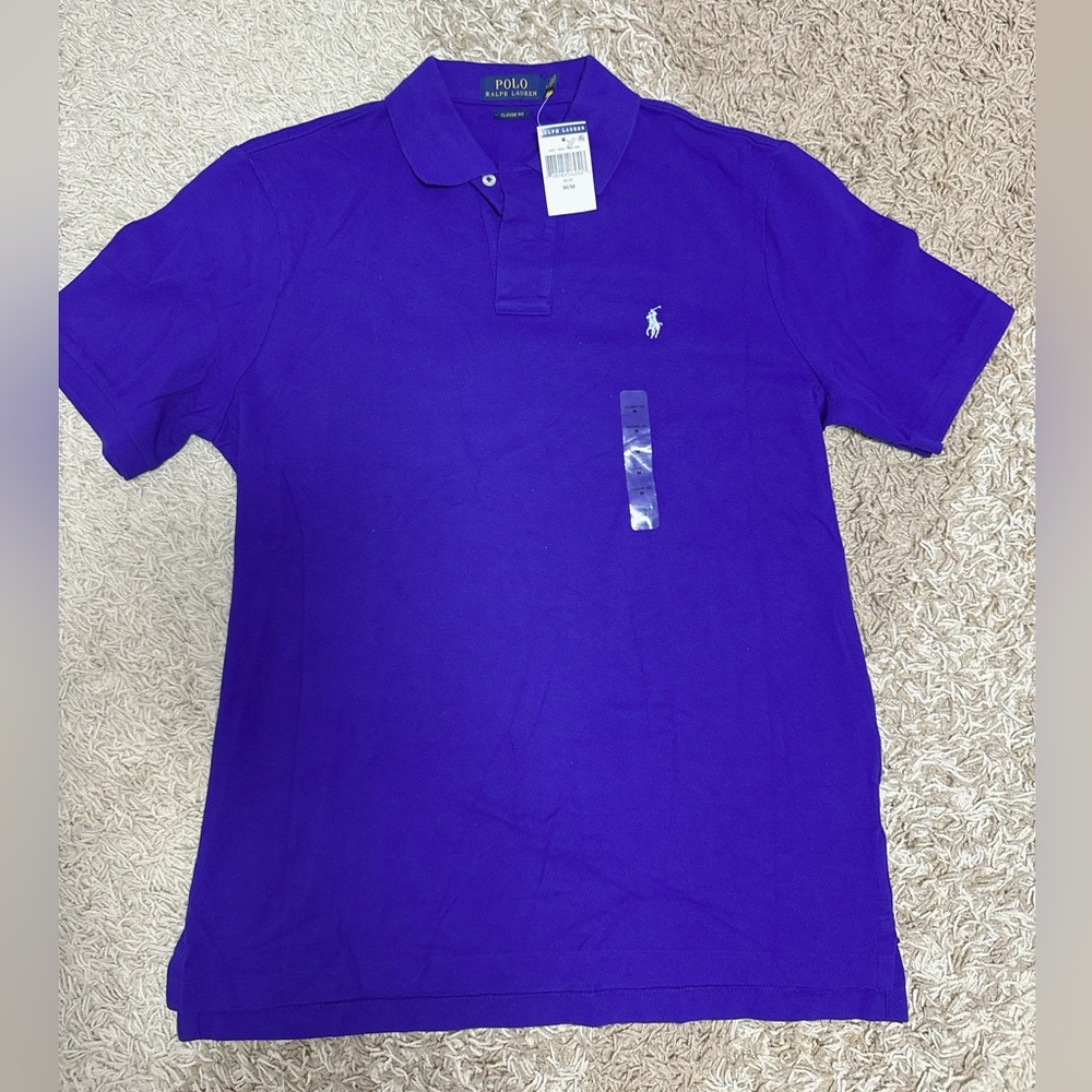NWT Polo Ralph Lauren men's short-sleeve polo shirt classic fit M